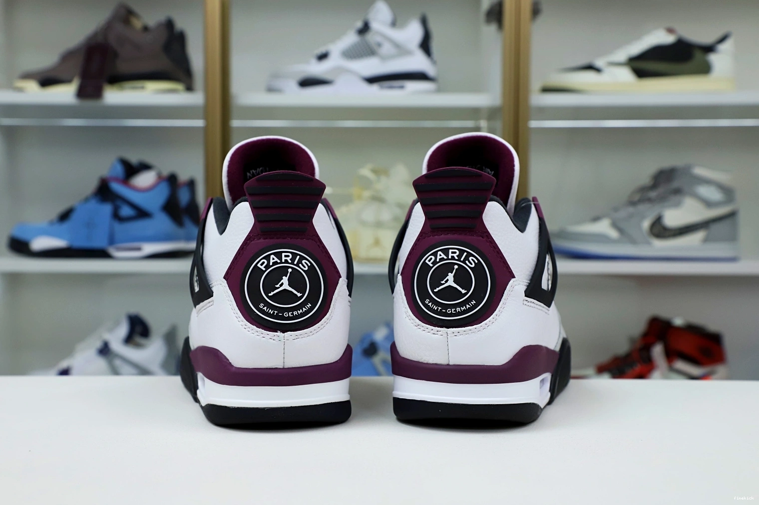 X JORDAN RETRO 'BORDEAUX' 4 SAINT-GERMAIN AIR JORDAN PARIS AIR 0713